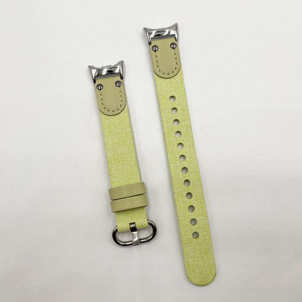 New for mi bracelet 9NFC watch strap fashion canvas wristband smart watch band in stock