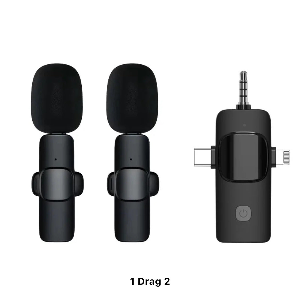 [Factory in stock] wireless microphone K1/K9/K6 plug-and-play intelligent noise reduction live broadcast collar clip microphone