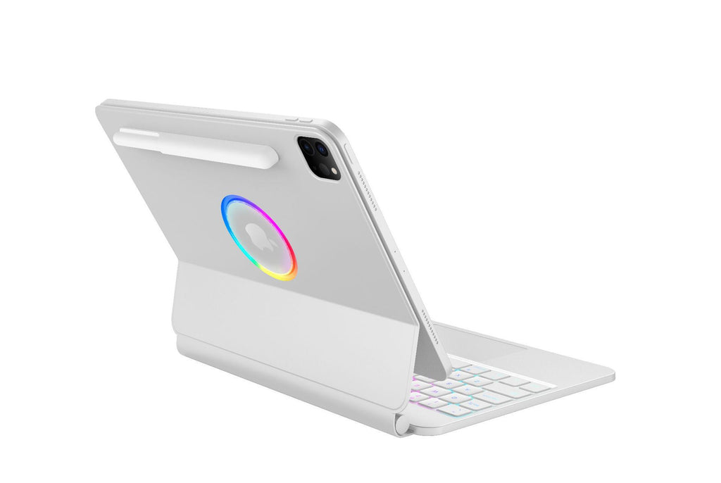 Magnetic iPad Keyboard Rotating Hollow Case with RGB Backlight |Phone cases