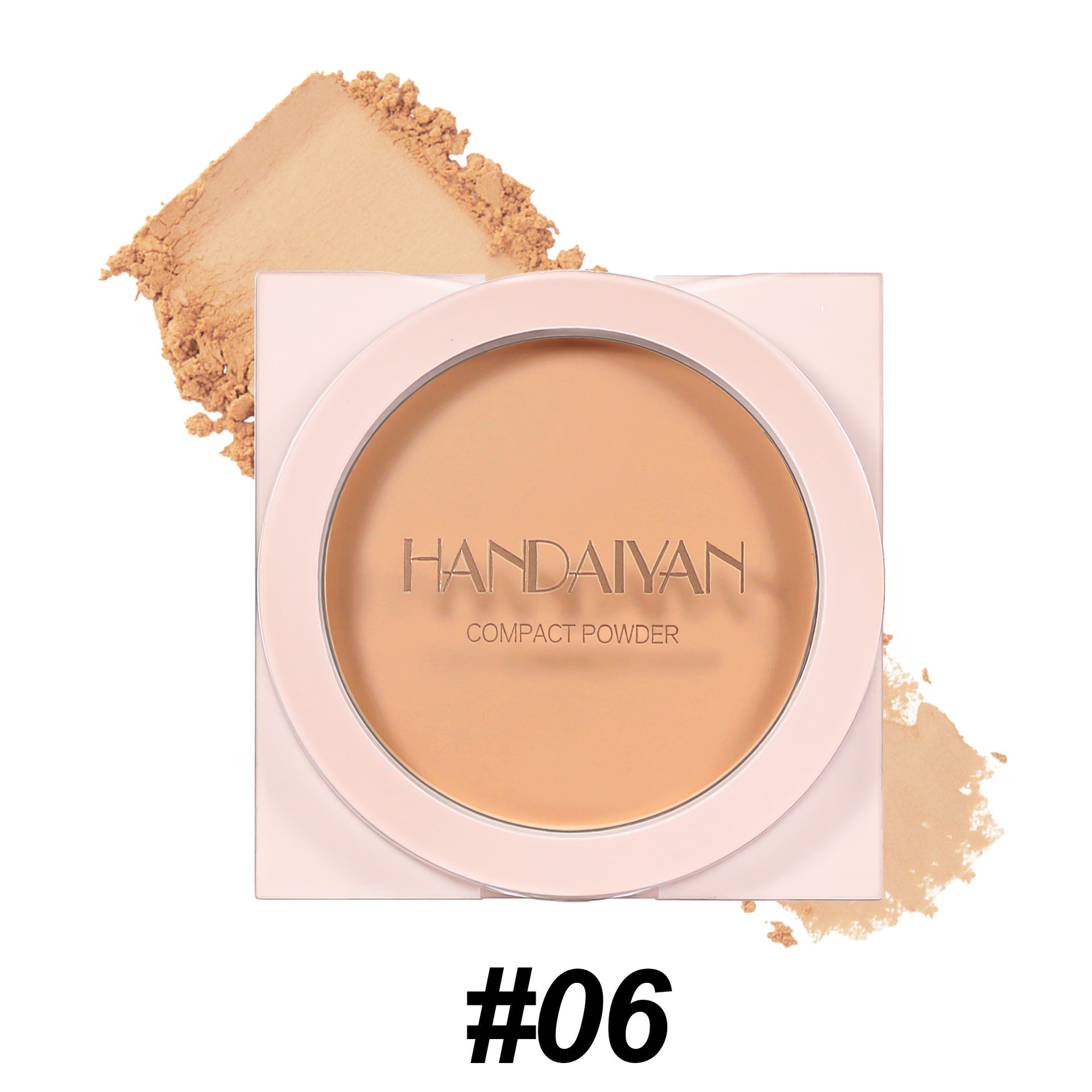 Cross-border finishing powder concealer Han Daiyan long lasting oil control cosmetic cream waterproof makeup not stuck powder smear-proof makeup powder cake