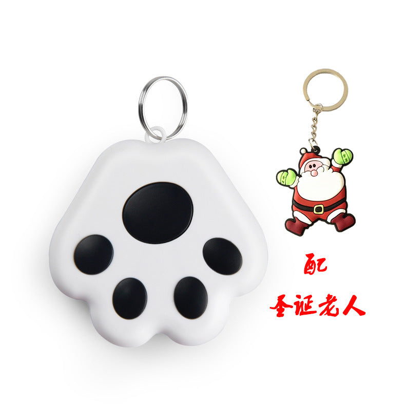 Smart dog's paw portable Bluetooth 5.0 pet mobile phone key wallet searching alarm anti-lost tracker locator