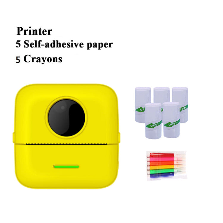 Cross-border new arrival portable mini student wrong question pocket printer label photo Bluetooth thermal printer