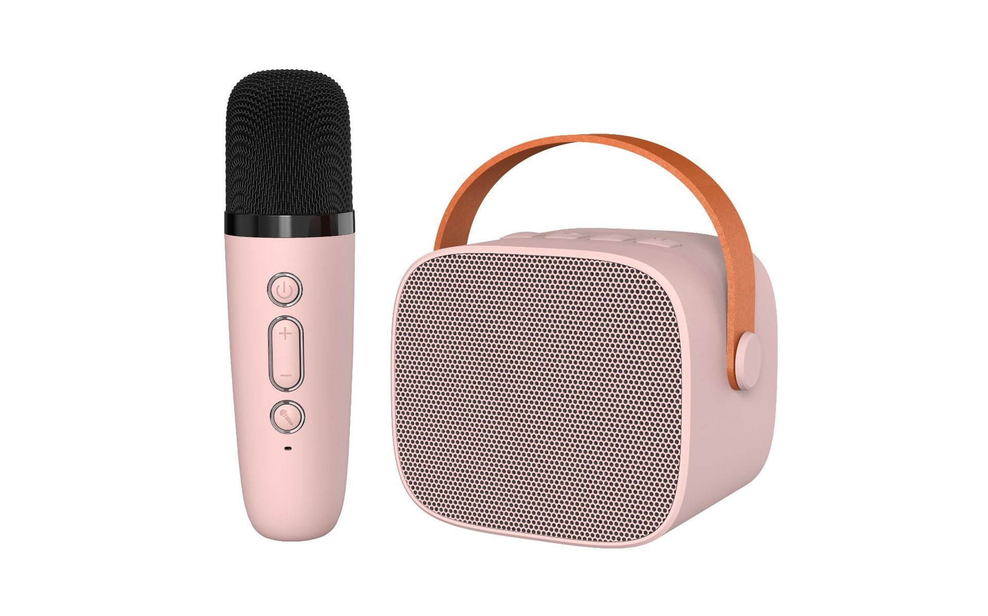 Mini Bluetooth speaker P2 wireless stereo KTV microphone microphone family outdoor portable karaoke audio