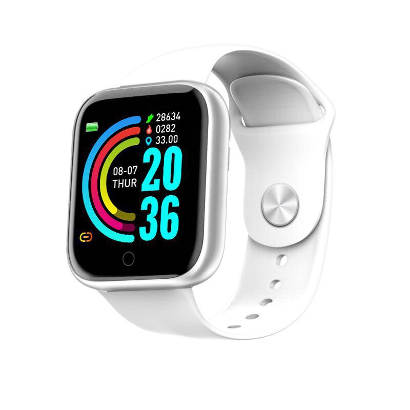 Cross-border foreign trade Y68 color screen smart bracelet D20 Bluetooth electronic bracelet gifts in stock