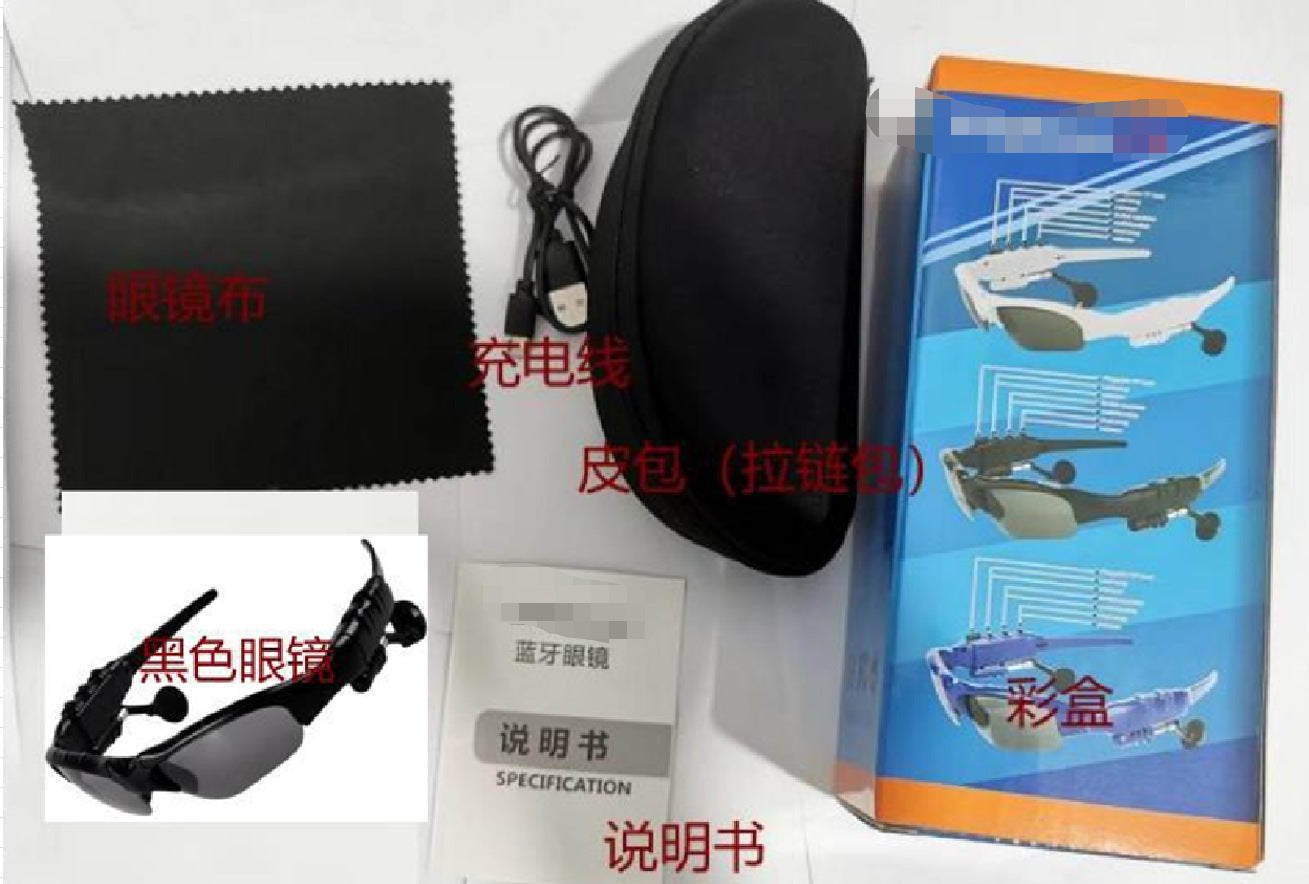 Bluetooth glasses headset 4.1 Earbuds in-ear stereo music listening glasses wireless sports polarized sunglasses RC