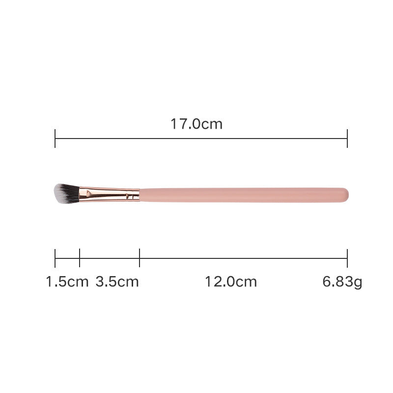 Cross-Border 16 pink makeup brushes suit rose gold makeup brush face powder foundation blush brush brow groomer makeup tools