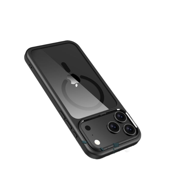 New mobile phone shell for iPhone transparent phone case for iPhone17promax drop-proof soft edges hard shell all wrapped
