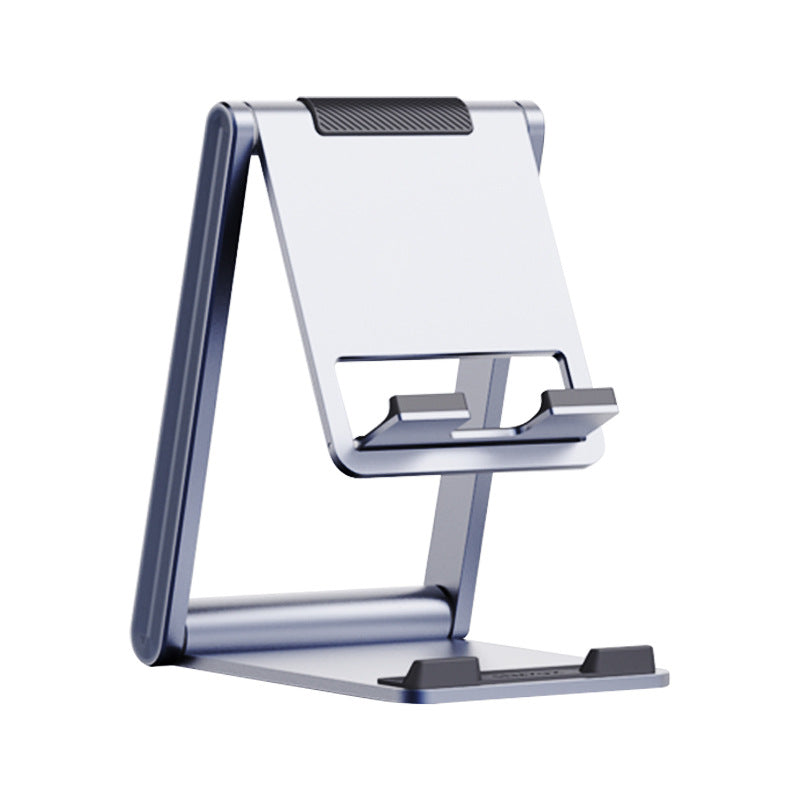 Mobile phone stand desktop lazy stand aluminum metal alloy folding learning reading live broadcast tablet computer stand wholesale