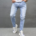 2023 cross-border new arrival men's jeans skinny cotton stretch men's jeans men's jeans