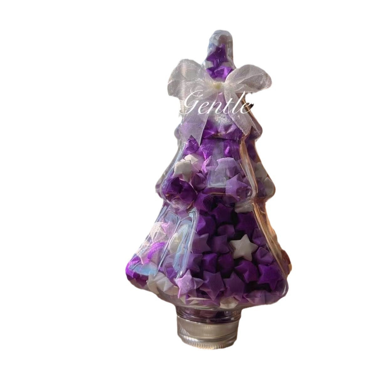 Xiaohongshu same style origami XINGX Christmas tree XINGX origami gradient color wishing star lucky pot Christmas gift