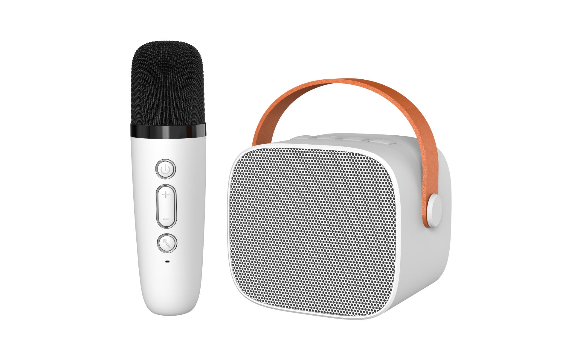 Lebo P2 microphone audio integrated microphone family ktv portable wireless Bluetooth speaker we sing Magic tool
