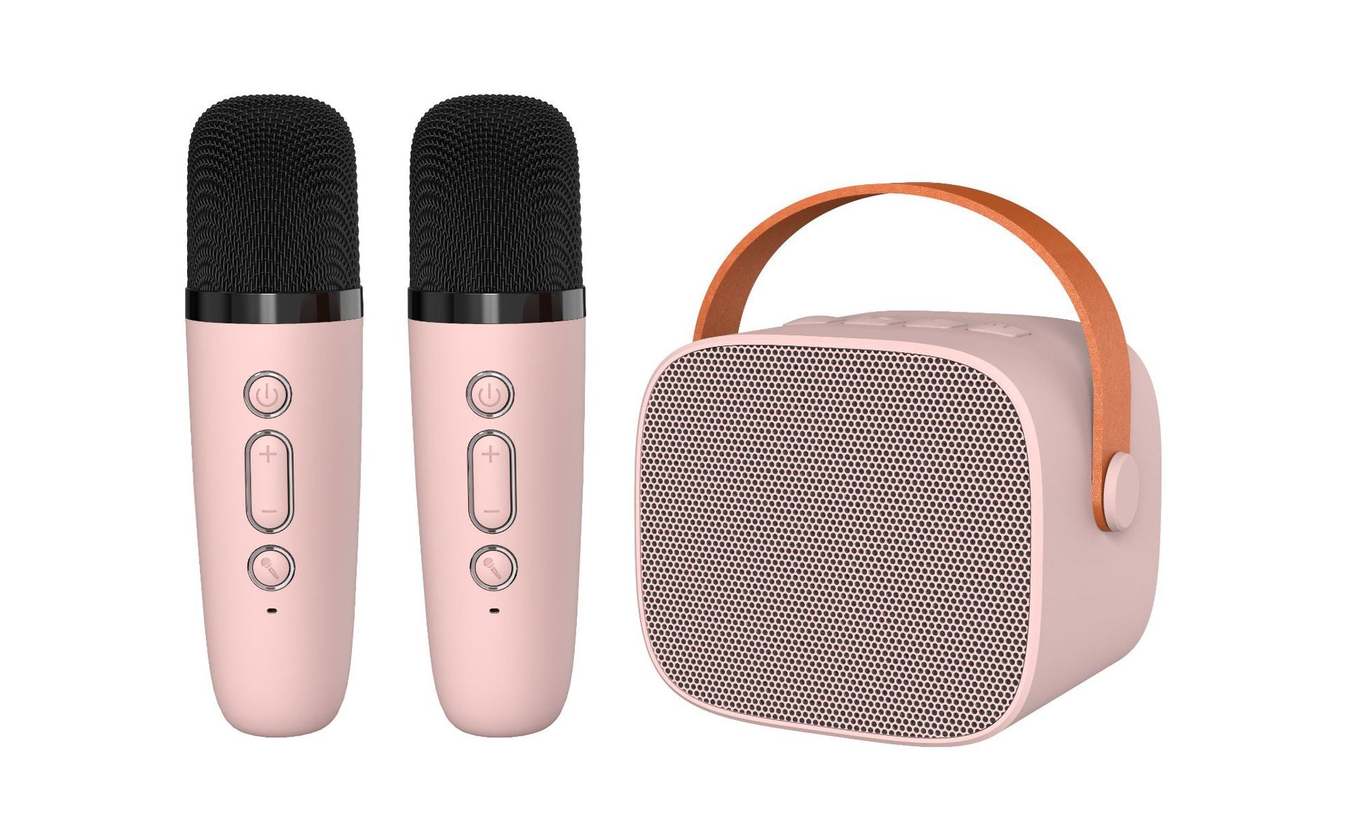 Lebo P2 microphone audio integrated microphone family ktv portable wireless Bluetooth speaker we sing Magic tool