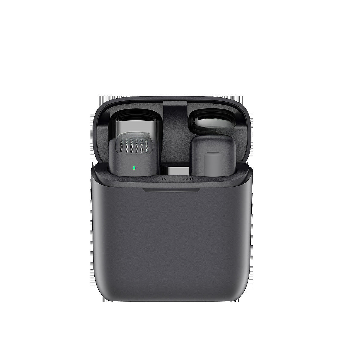 Cross-border hot wireless conference microphone Bluetooth live broadcast collar clip radio microphone J11 with charging warehouse in stock