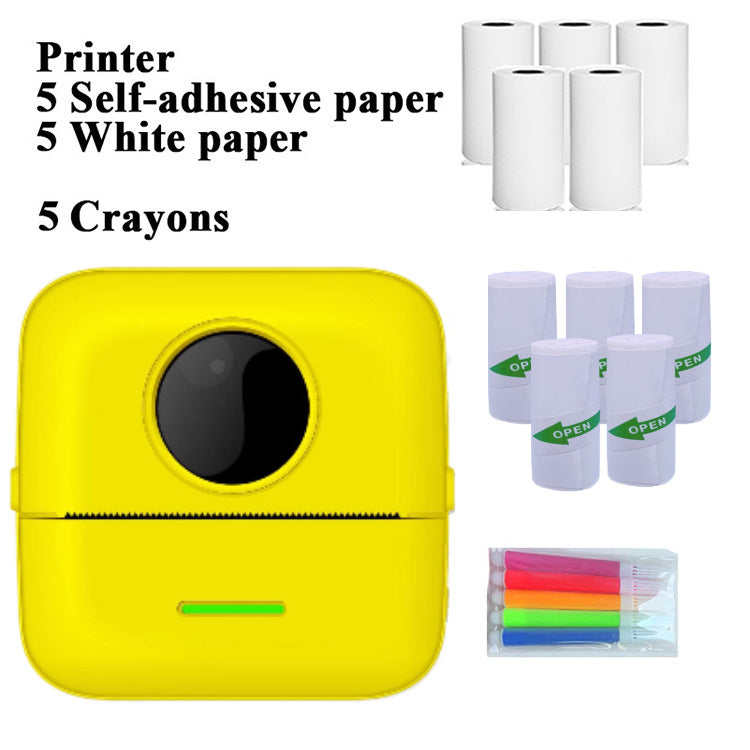 Cross-border new arrival portable mini student wrong question pocket printer label photo Bluetooth thermal printer