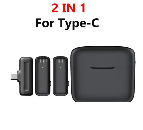 Popular J13 wireless collar clip microphone 2.4G radio noise reduction microphone live broadcast J11 one to two with charging warehouse