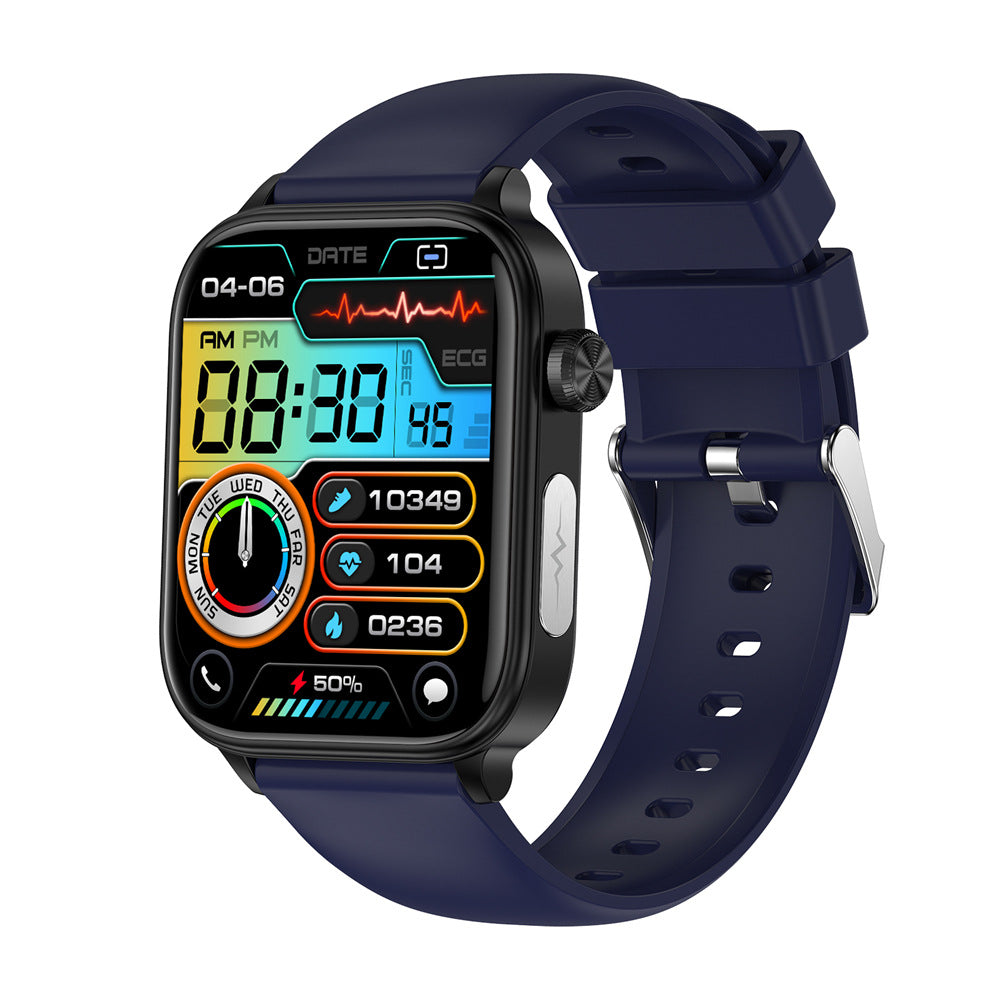 ET570 Smart Health Watch – Blood Glucose, ECG, Heart Rate & Bluetooth Calling