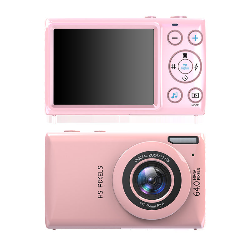 Cross-border new 64 million student music digital camera portable travel entry-level mirrorless camera vlog camera wholesale