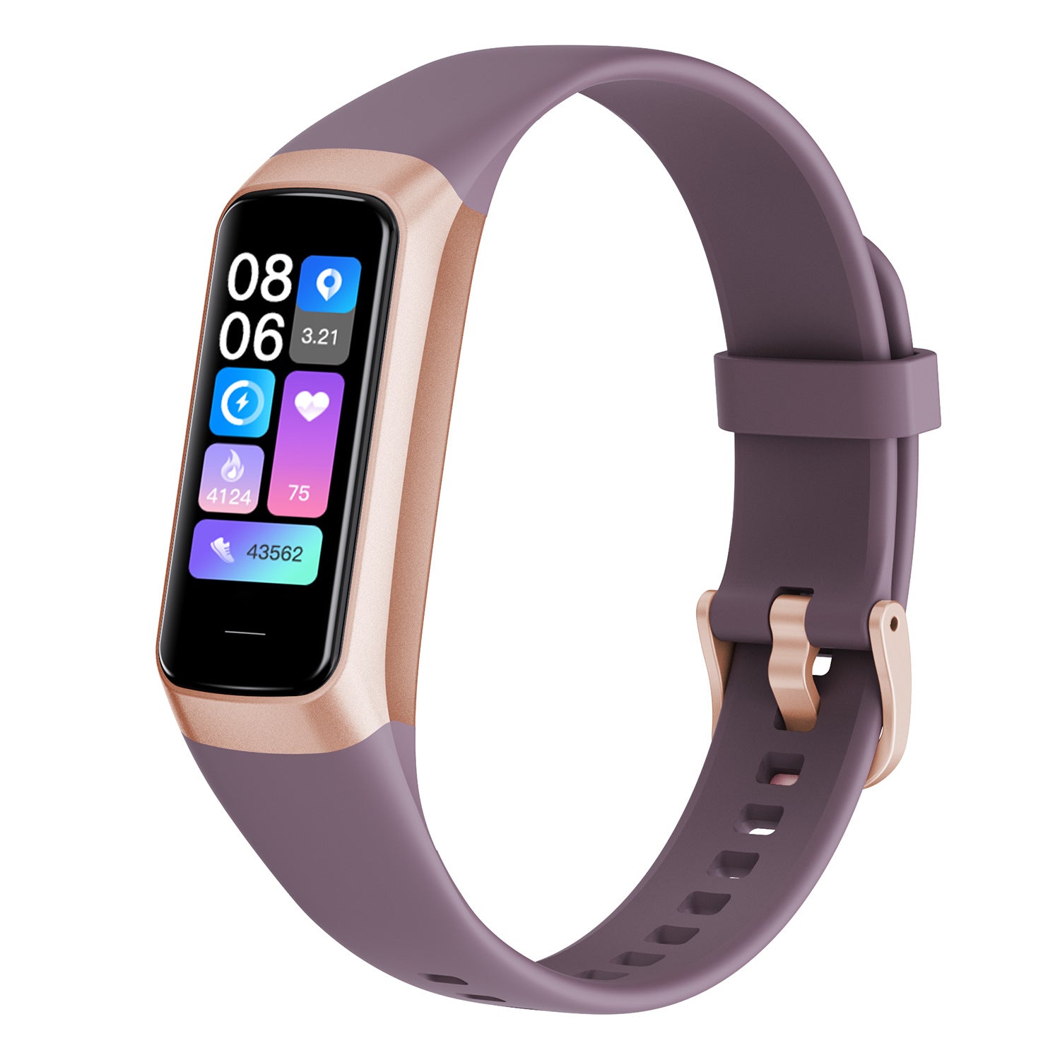 Cross-border hot C60 smart bracelet 1. 1amoled heart rate blood oxygen monitoring multi sport mode gift bracelet