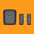 Cross-border hot wireless conference microphone Bluetooth live broadcast collar clip radio microphone J11 with charging warehouse in stock