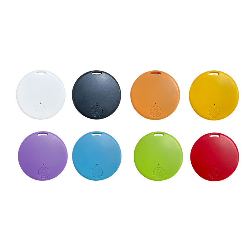 Round gps locator alarm Bluetooth tracker smart two-way anti-theft lost keychain anti-loss alarm device