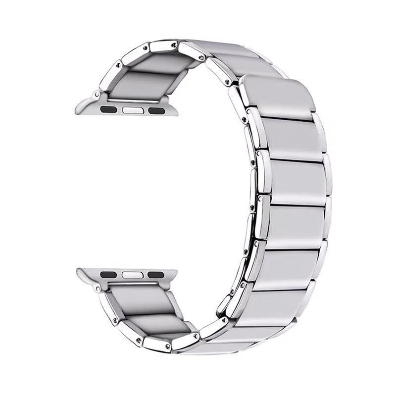 iwatch Apple Watch metal strap s89 generation SE applewatch stainless steel magnetic watch band