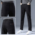 2021 autumn and winter new slim-fitting men's clothing pencil pants smoky gray jeans men's long pants men's jeans