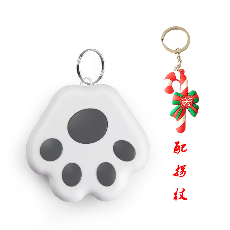 Smart dog's paw portable Bluetooth 5.0 pet mobile phone key wallet searching alarm anti-lost tracker locator
