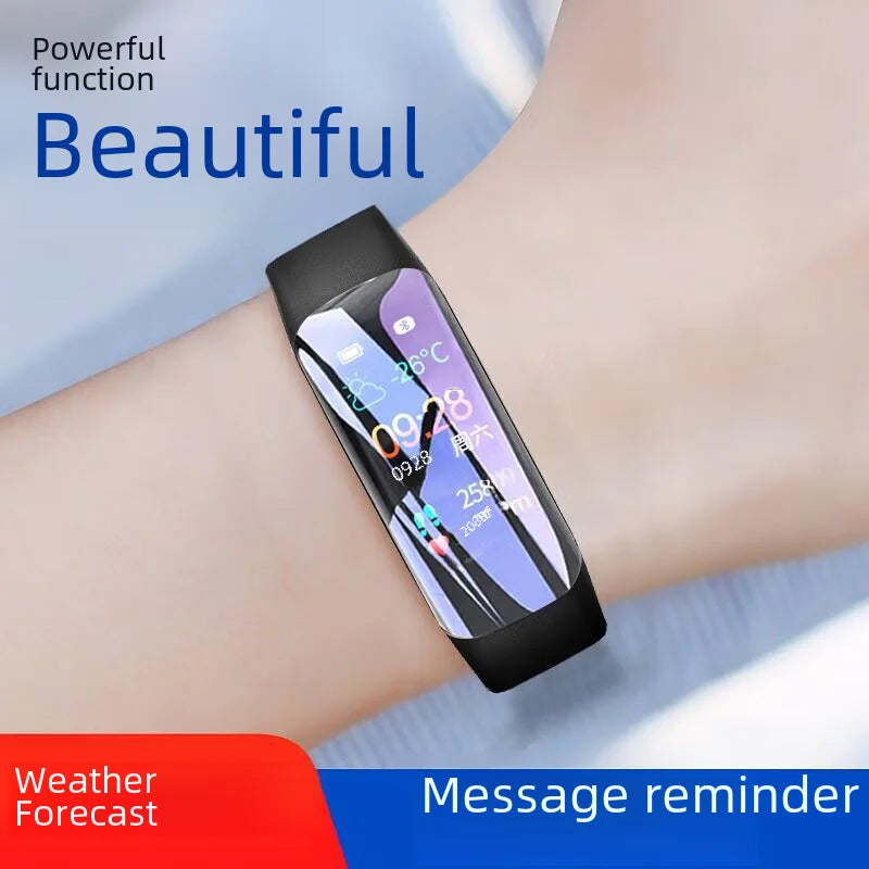 Waterproof Bluetooth Smart Watch – Step Counter, Alarm & Couples Design