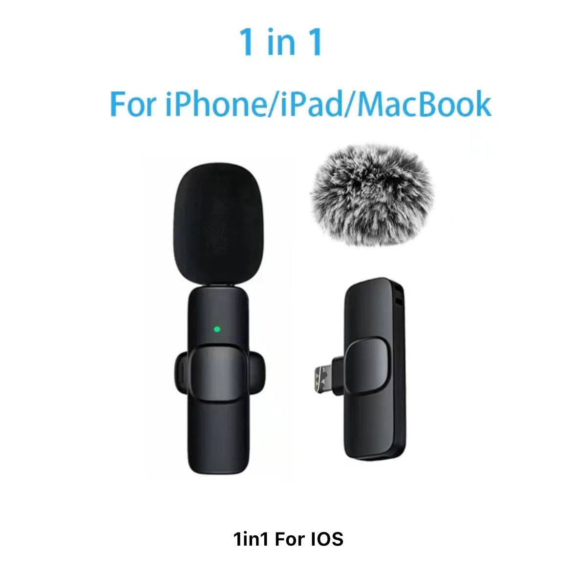 [Factory in stock] wireless microphone K1/K9/K6 plug-and-play intelligent noise reduction live broadcast collar clip microphone