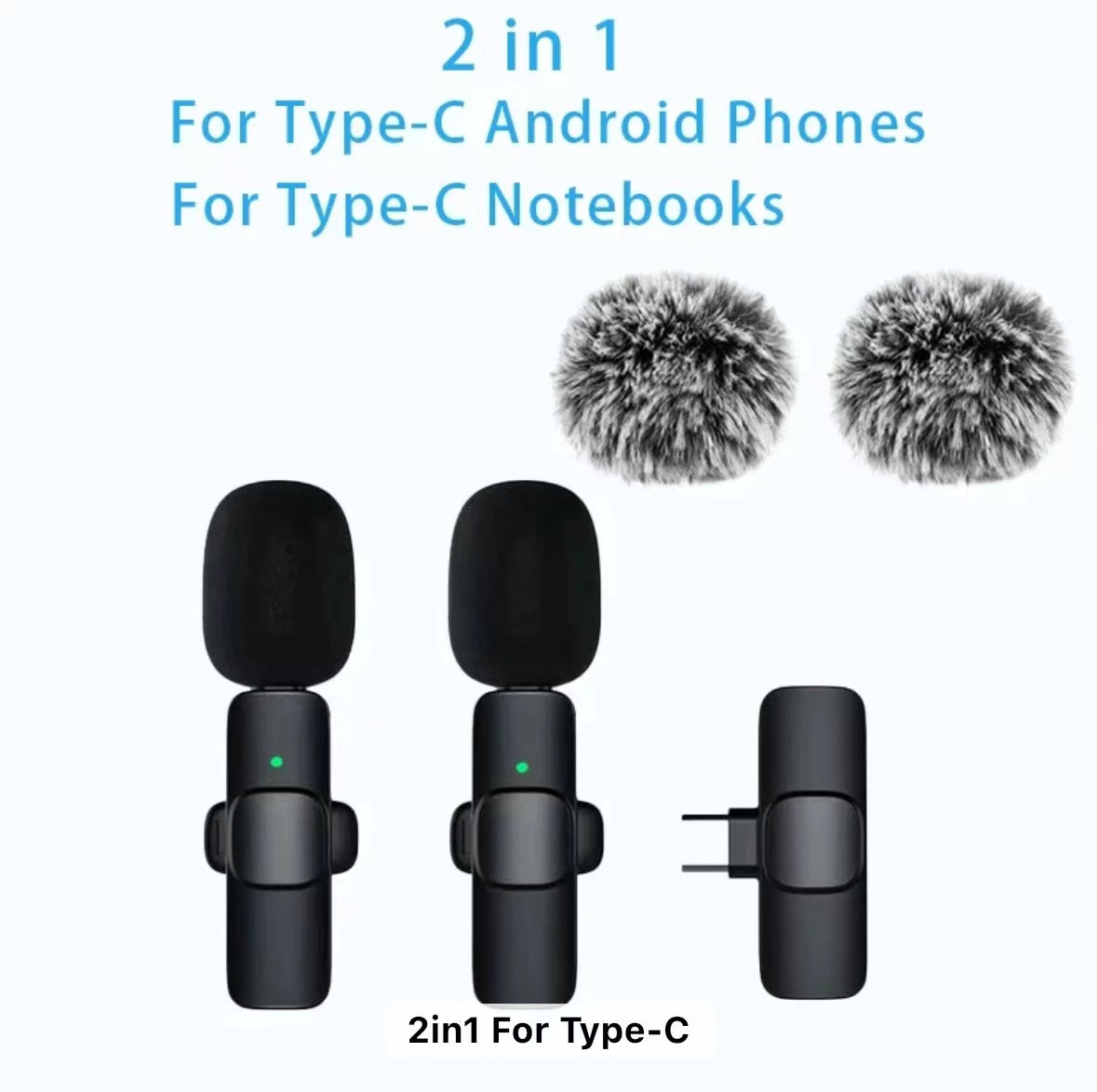 [Factory in stock] wireless microphone K1/K9/K6 plug-and-play intelligent noise reduction live broadcast collar clip microphone