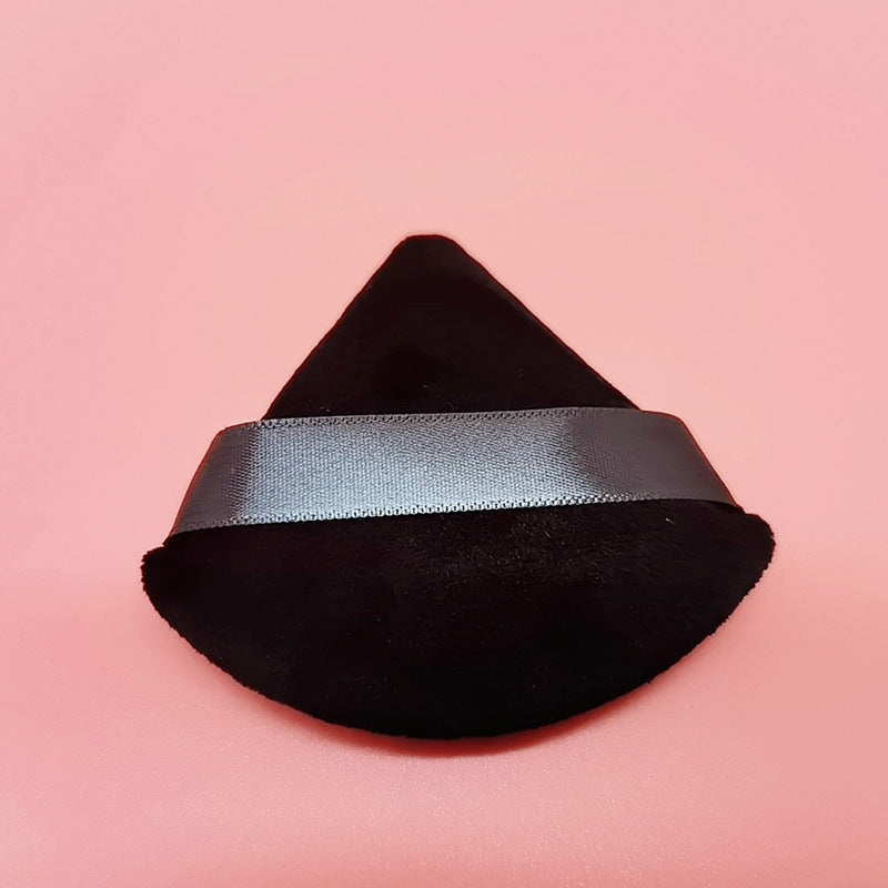 makeup sponge velour powder puff dry powder face powder cross-border air cushion triangle makeup puff
