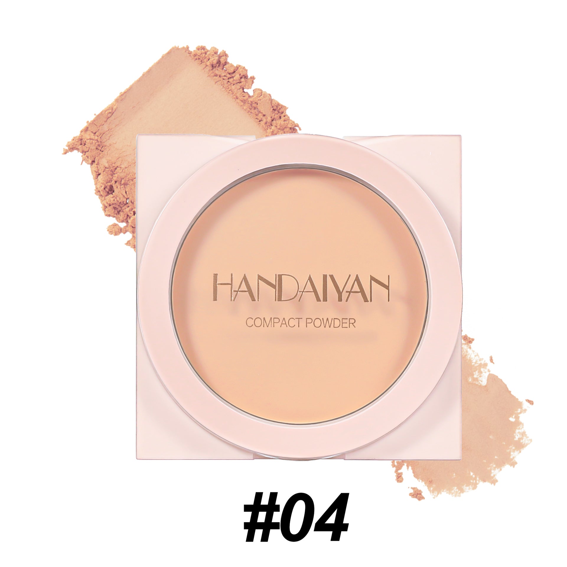Cross-border finishing powder concealer Han Daiyan long lasting oil control cosmetic cream waterproof makeup not stuck powder smear-proof makeup powder cake