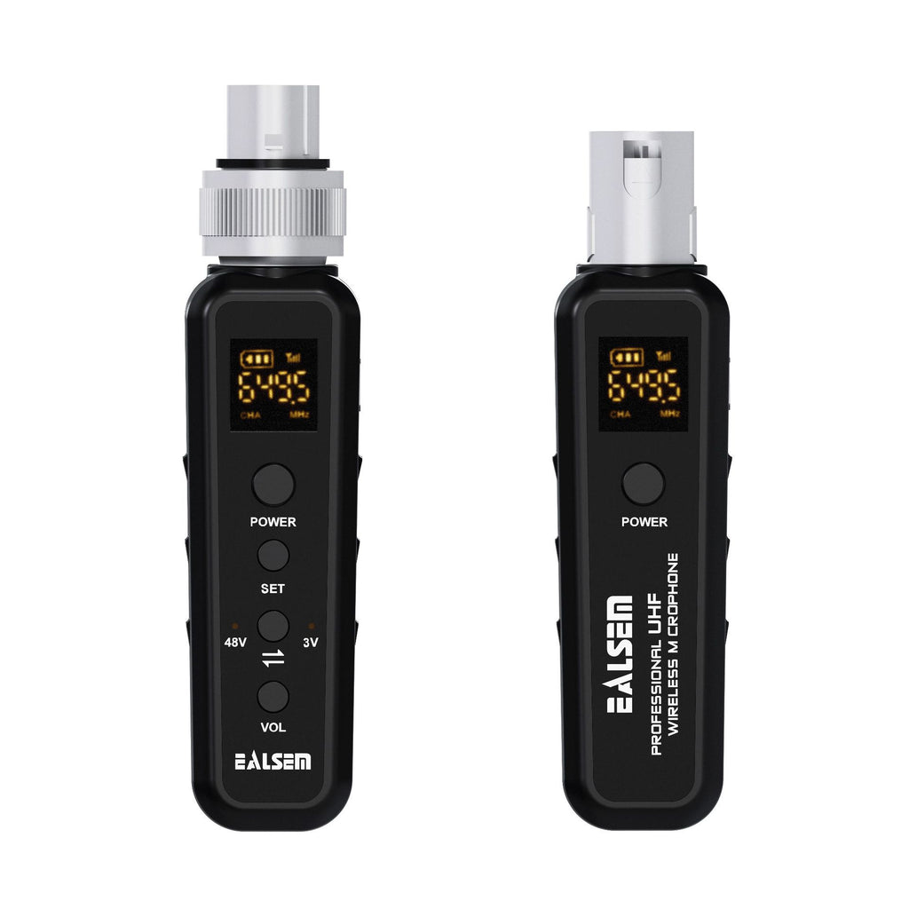 Wireless grenade system moving coil condenser microphone Transmit Receive unit handheld microphone wired to wireless converter