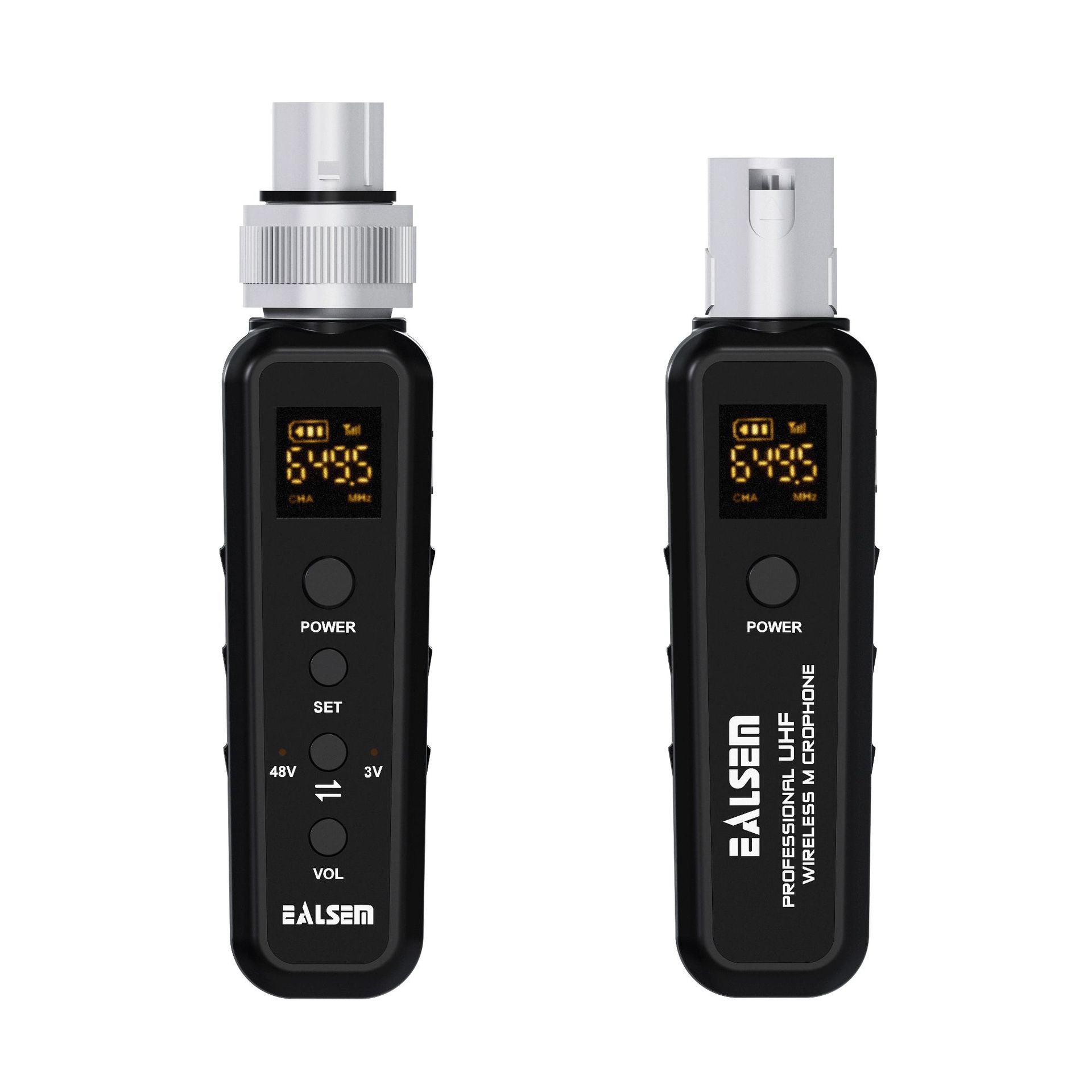 Wireless grenade system moving coil condenser microphone Transmit Receive unit handheld microphone wired to wireless converter