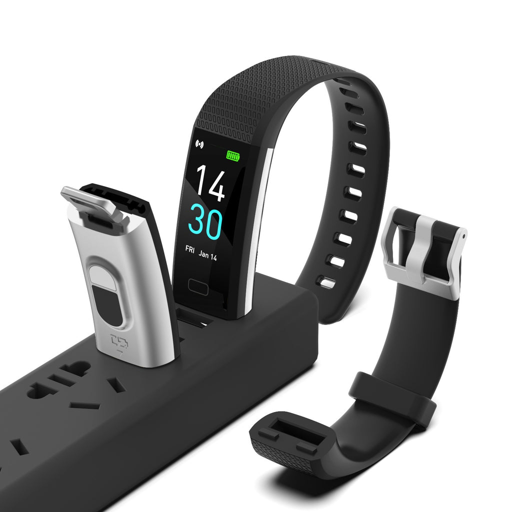 Cross-border hot S5 three-generation smart waterproof bracelet health monitoring heart rate recording message reminder gift wholesale