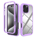 E-Commerce suitable for iPhone16Pro max three-proof phone case phone case frosted edge non-slip band surface frame