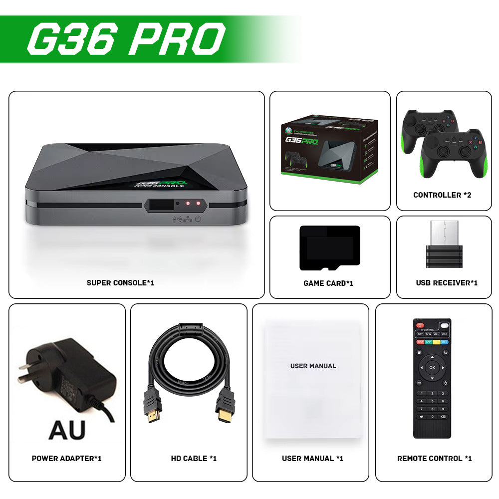 Super Console G36 Pro retro lavagame 4K HD classic video Game machine Game Bo