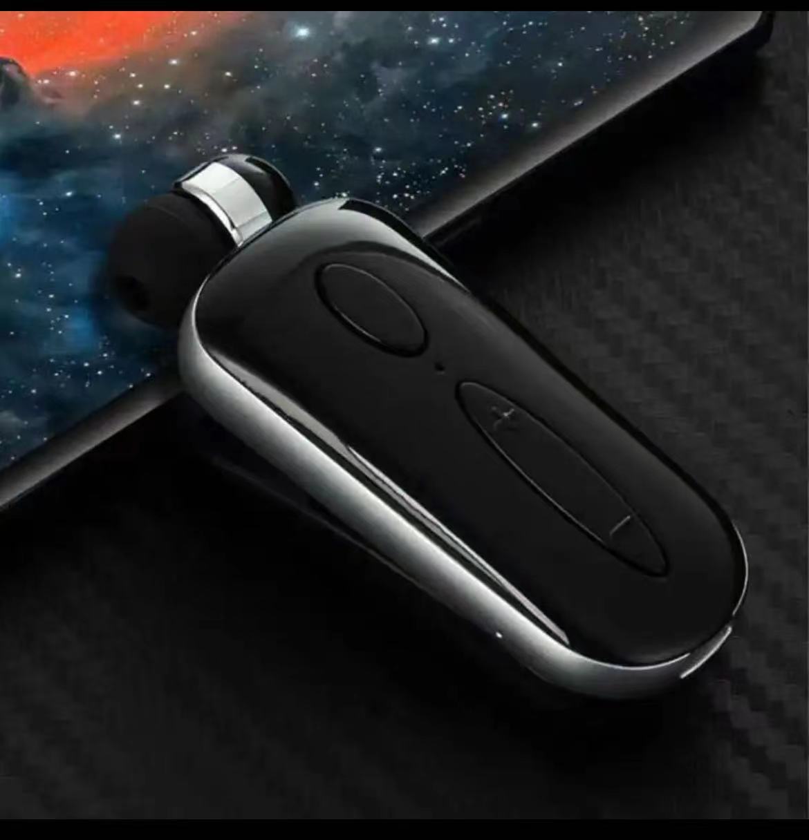 Amazon cross-border foreign trade K36 Business Sports single-ear telescopic cable call vibration broadcast Bluetooth headset
