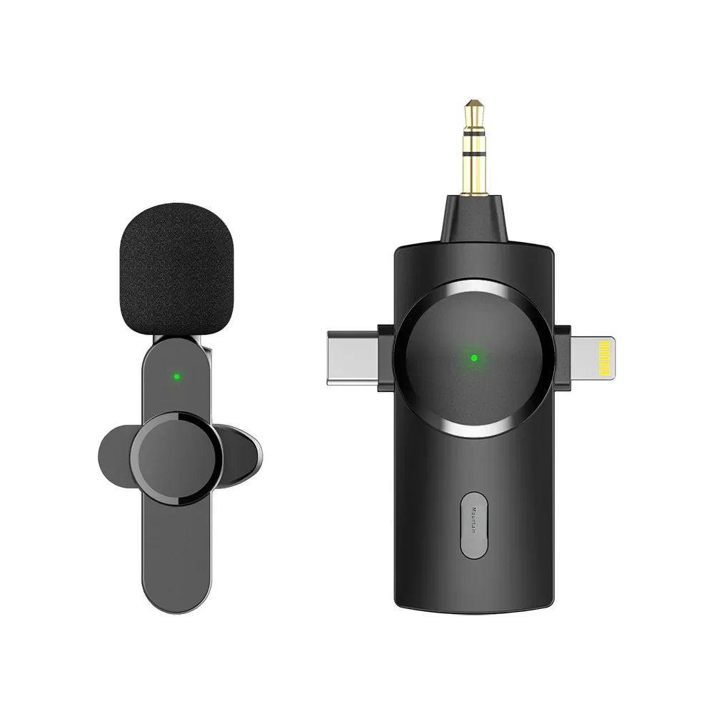 Treasure everything collar clip microphone wireless microphone short video live streaming equipment digital accessories in stock wholesale retail