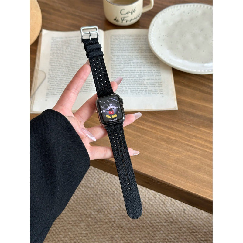 Suitable for AppleWatch watchband Apple watchband S1098 watchband iwatch654 generation woven watchband men and women se