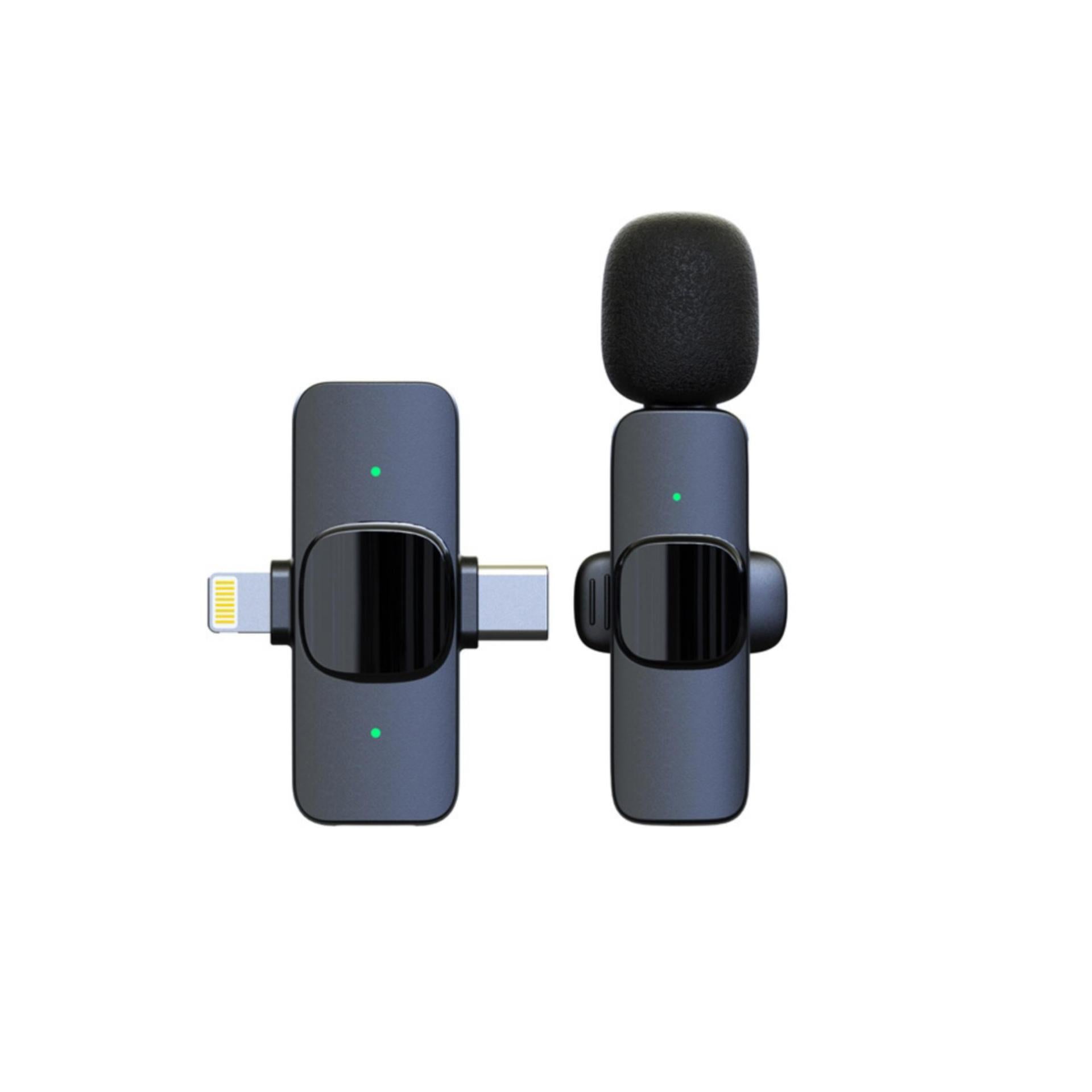 Wireless collar clip microphone K1 two-in-one live broadcast short video shooting radio noise reduction recording Wireless Mini