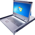 HANWISE 18.5-inch LCD screen resolution 1920 * 1080LCD KVM switcher for Qiwei data center
