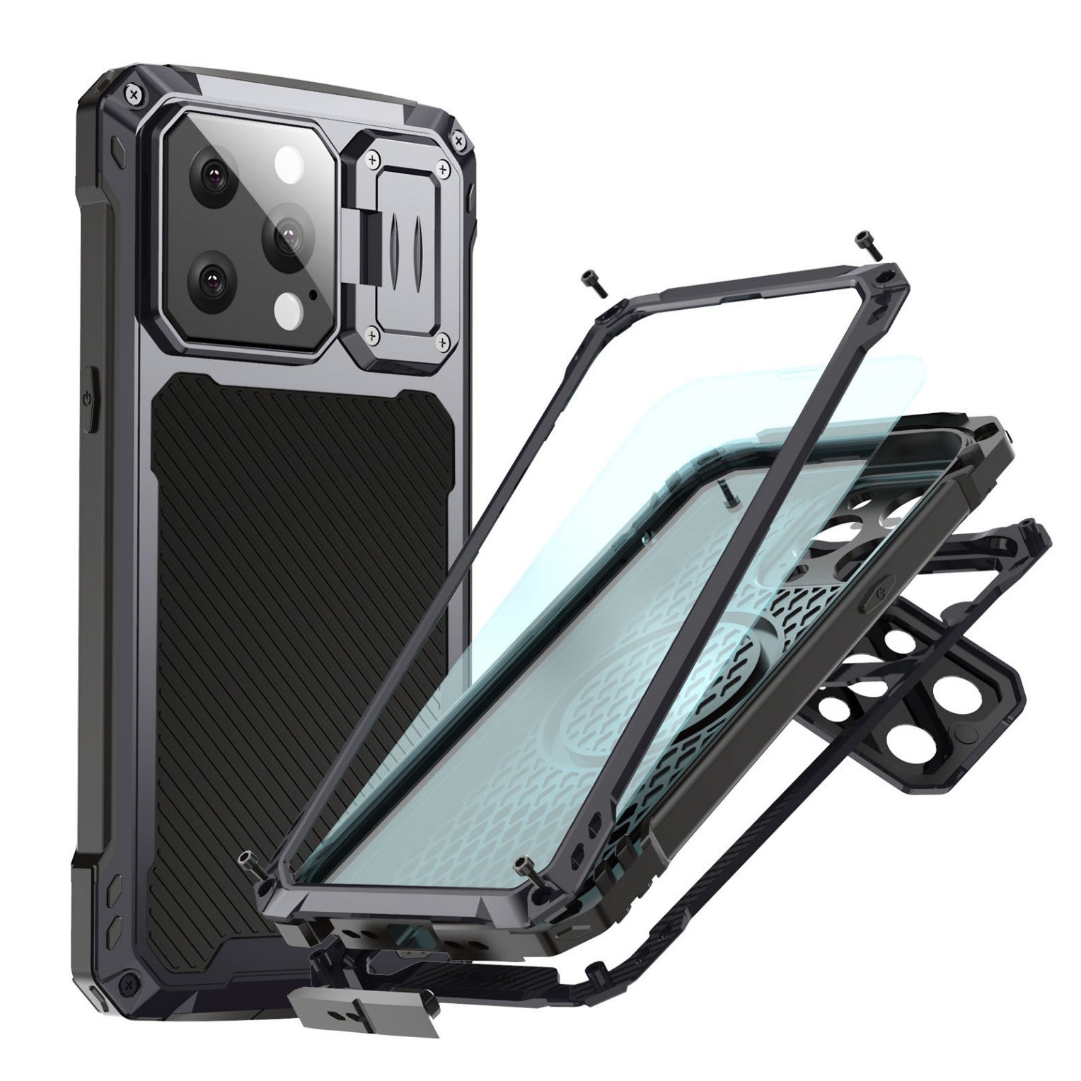 Applicable to cross-border Apple 15pro phone case iphone14promax protective case 14 magnetic drop-resistant silicone case