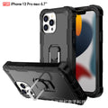 Applicable to iphone13 Pro max 6.7 mobile phone silicone soft case drop-resistant apple 13 bracket mobile phone protective case