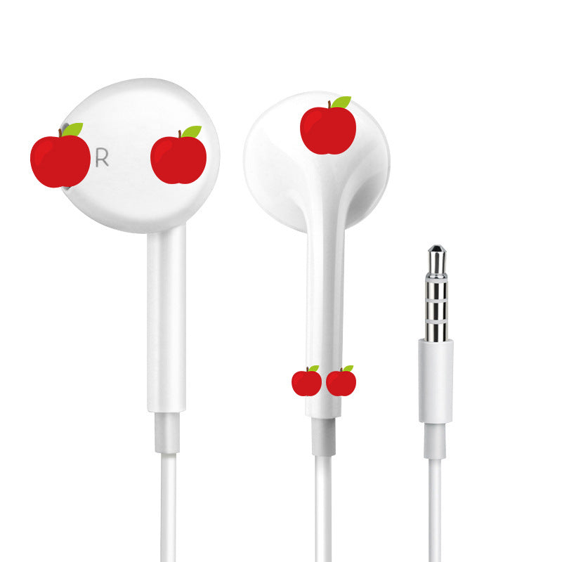 Wired headset with microphone for Apple iphone7/8/11/X Android Huawei type-c wire-controlled in-ear wholesale