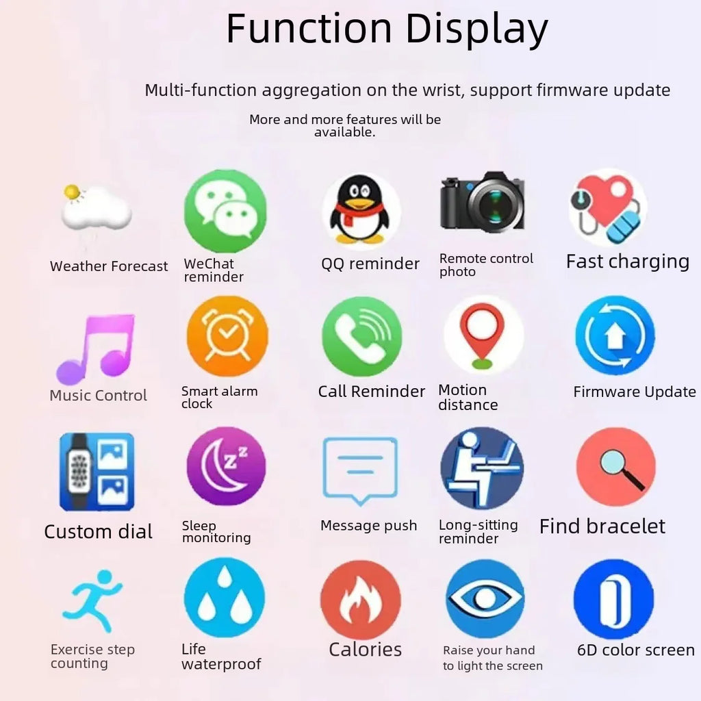 Multifunctional Sports Smart Bracelet – Blood Pressure, Heart Rate & Sleep Monitor