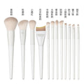 New 9 PCs wooden handle makeup brushes makeup brushes brown beauty tools suit beginner makeup brush