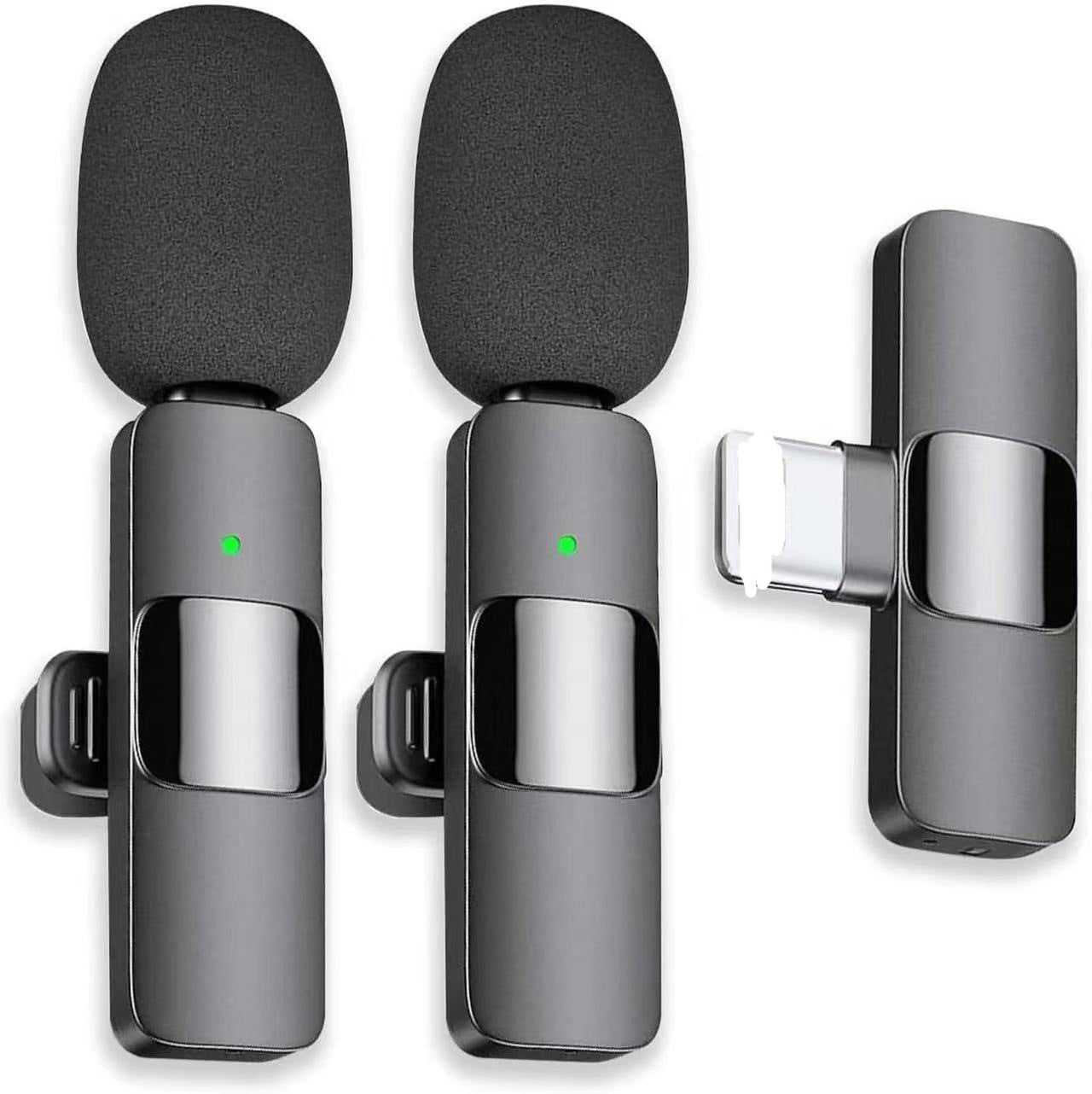 [Factory in stock] wireless microphone K1/K9/K6 plug-and-play intelligent noise reduction live broadcast collar clip microphone