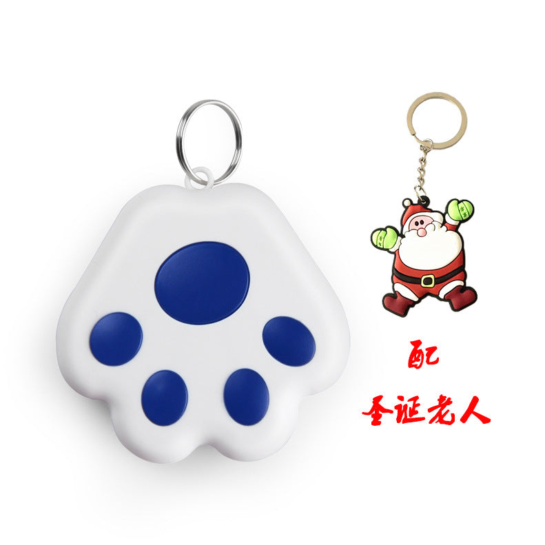 Smart dog's paw portable Bluetooth 5.0 pet mobile phone key wallet searching alarm anti-lost tracker locator