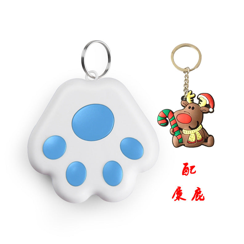 Smart dog's paw portable Bluetooth 5.0 pet mobile phone key wallet searching alarm anti-lost tracker locator